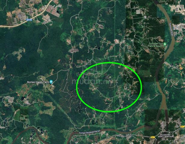 Batu Kawa Rantau Panjang 1st Lot Hilly Land For Sale 1