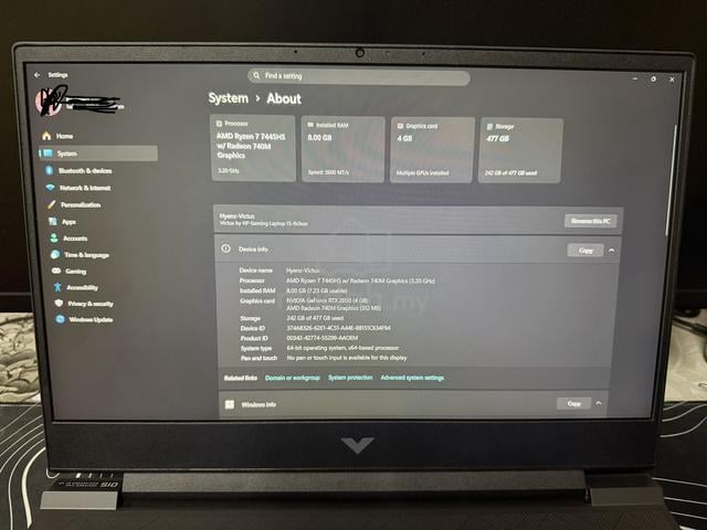 HP victus - photo 3 of 5
