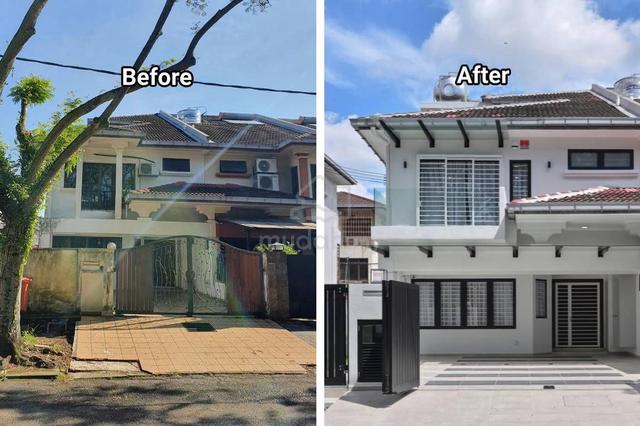 Cheras Freehold Double Storey 20' x 70'. RM0 upfront + Cash reno RM80k 1