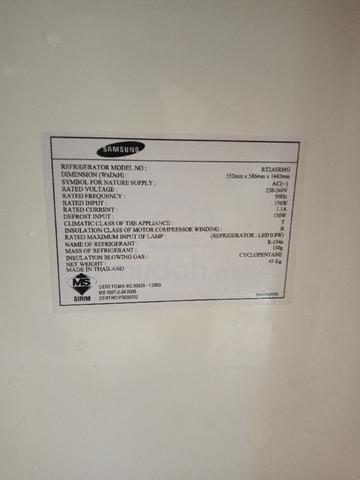 200 Ltr Peti ais Sejuk refrigerator COD ada warnty - photo 3 of 3