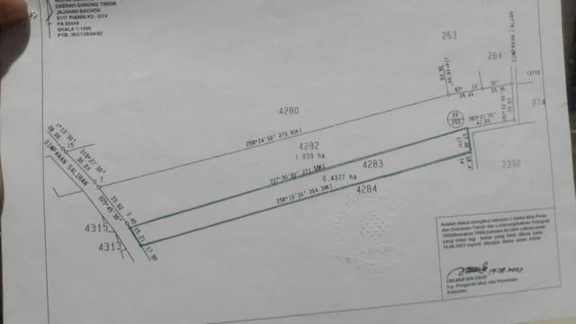 Tanah untuk dijual 1