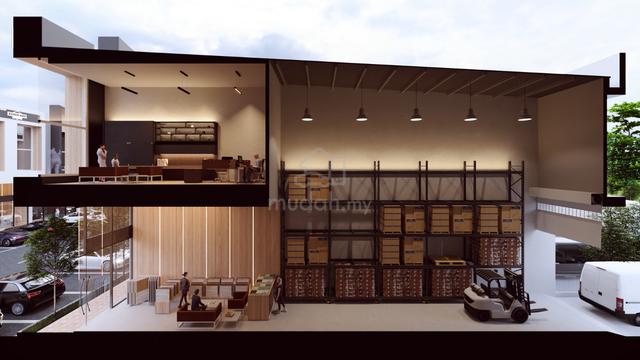 Rawang 1.5 storey link factory near anggun city low downpayment 1