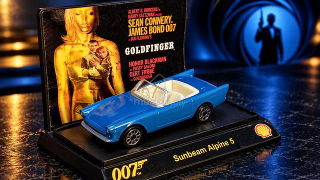 Shell 007 James Bond Car SUNBEAM 1:64 - GOLDFINGER - photo 3 of 4