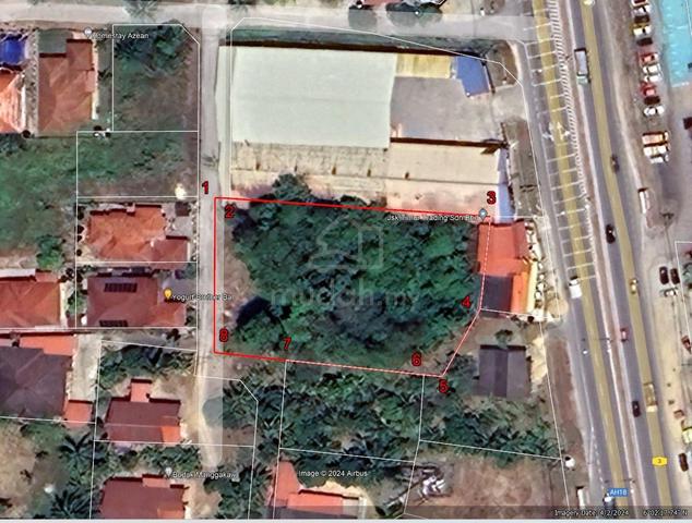 Tanah Limbat di Kota Bharu Kelantan. Dekat Kota Bharu. Rezab Melayu. 1
