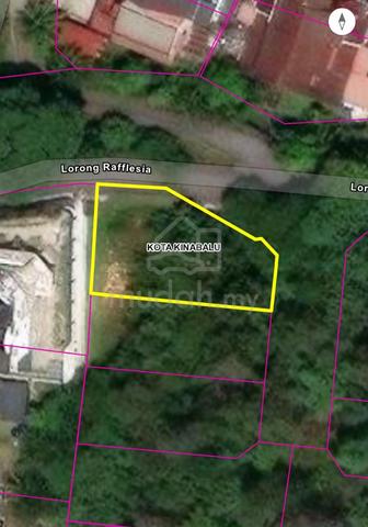 CL Land Bundusan | Luyang | Damai | Lintas | Penampang 1