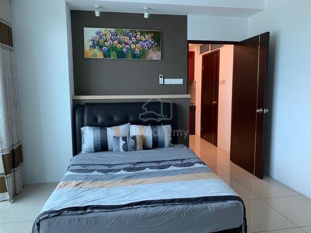 Fully Furnished Studio with Big Balcony at Serene Heights Miri 1