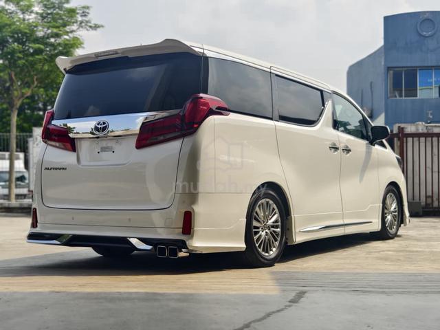 2023 Toyota ALPHARD 2.5 SC SROF 2PD 7STR 22K KM - 2