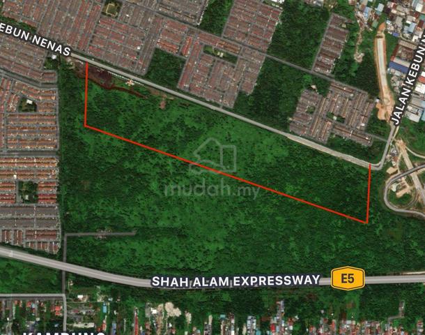 Tanah 30 Ekar untuk di sewa Di Jalan Kebun Klang 1