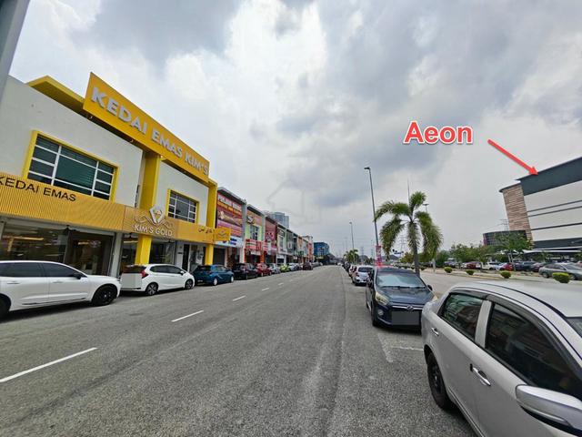 Taman Lagenda Melaka Shoplot Opposite AEON Main Road For Rent 1