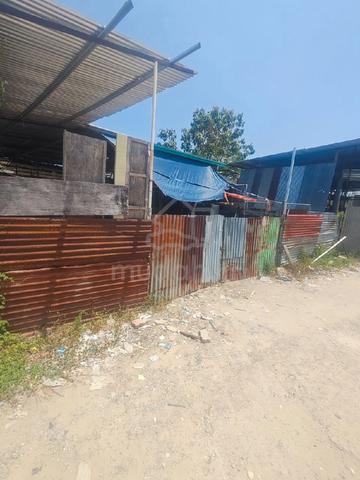 budget warehouse workshop steel fence with gate 1