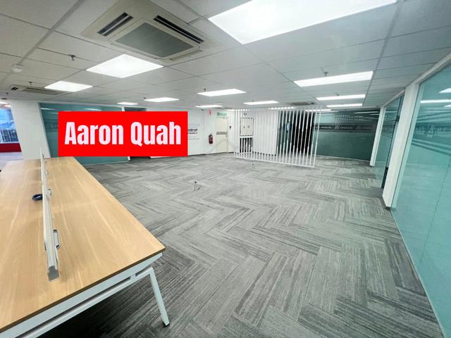 Office Space For Rent Renovated w Carpet 6450sf Bayan Baru nr Suntech 1