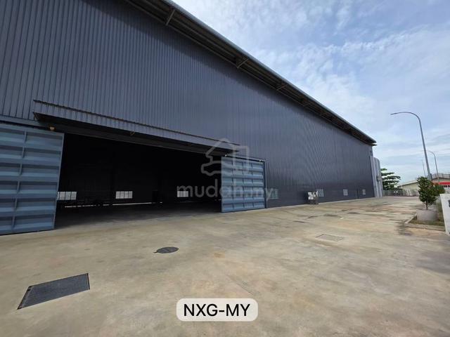New Factory/Warehouse【45000 sf Power 800amp】Pandamaran Port Klang Rent 1