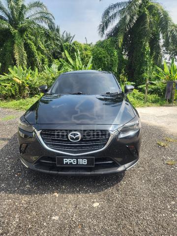 mazda cx3 2018 4×4 black color used like new . - 1