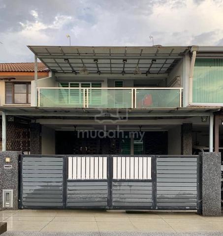 Rumah Cantik Fully Reno🏠  !! FREE !!  7 unit Aircond🔥📍 TAMAN SHAHAB 1
