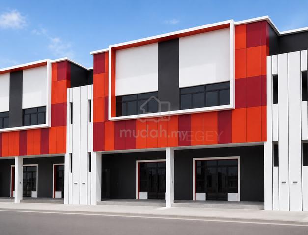 3093sf Puncak Alam Perdana 1.5 Sty Terrace Factory Brand New 1 ton 1