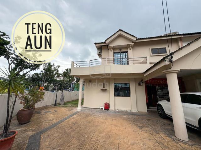 2-Storeys Corner Terrace Jalan Ru Beriksa Zoo 3 Car Parks Farlim 1