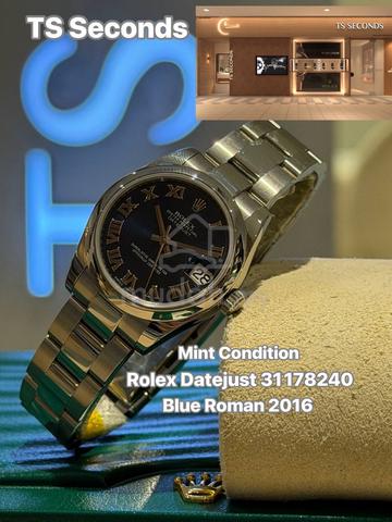 Rolex Datejust 31mm Blue Roman Dial 178240 2016 - photo 2 of 5