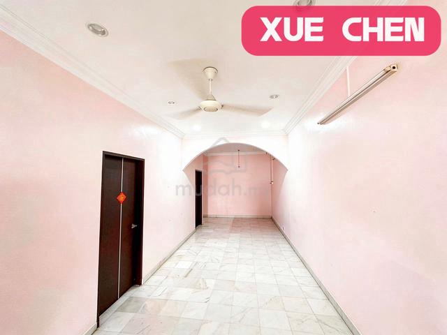 1 SINGLE STOREY TERRACE JELUTONG TAMAN 1600sf GARDEN BATU LANCHANG 1