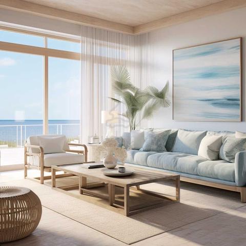 Sea View 2 Bedroom/900 Sq.ft/8 Min To Ciq/Free Furniture/FreeHold/Bumi Unit 1