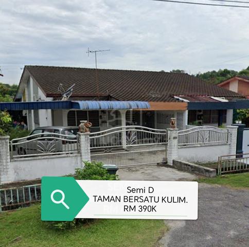 Full Loan Taman Bersatu Kulim. Open facing 1