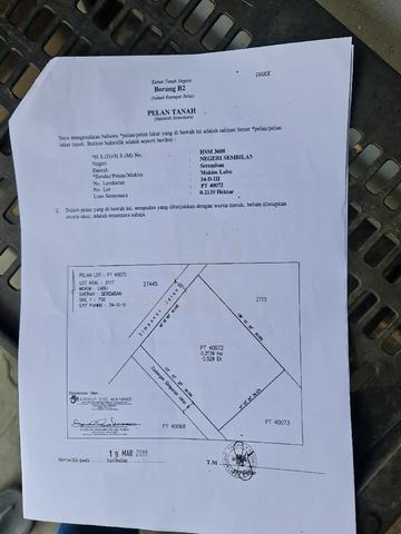 Tapak Perumahan Untuk Dijual 1