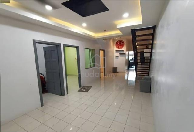 1700 land area Single storey terrace @ Penampang flood free for sale 1