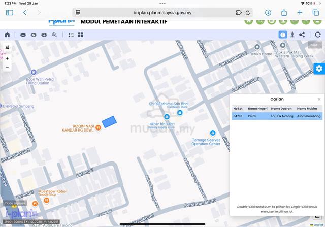 Lot Banglo di Kg Dew Taiping 3