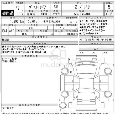 5A JBL BLACKSEAT2025 Toyota VELLFIRE 2.4 Z PREMIER - 2