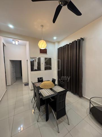 Fully Furnished 1Storey Semi D Teres House 4B2B 📍Taman Jasin Perdana 3