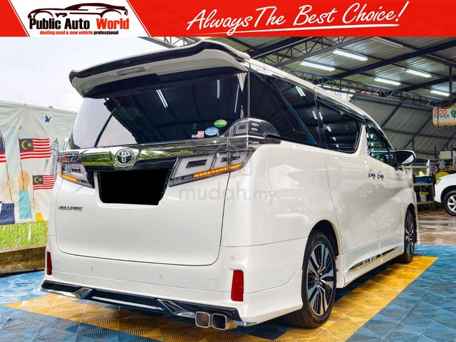 Toyota VELLFIRE 2.5 ZG S/ROOF MODELISTA PwBOOT BSM - 2