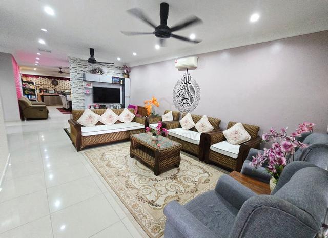 FULLY FURNISHED! 1 Sty Semi-D Corner Lot @ Jalan Bangau, Taman Bentara 1