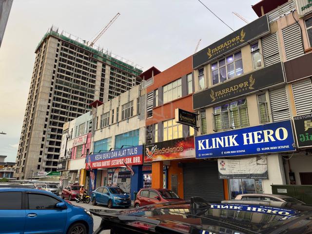 Fully Tenanted 3 and 1/2 Storey Shoplot For Sale with Tenancy 1