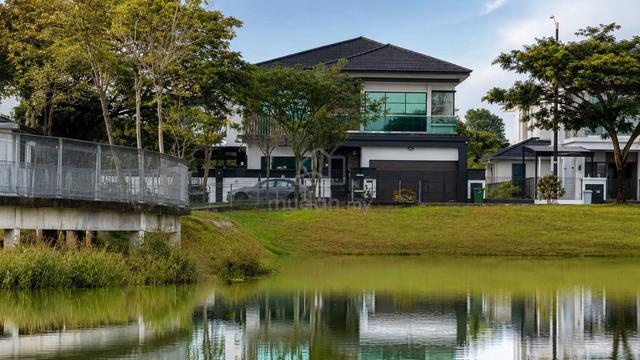 Facing Tasik💥 Bungalow 2 Storey Eco Residence Bertam 1