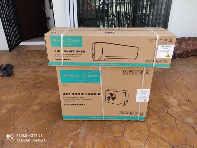 Hisense 1.5hp Non Harga Siap Pasang Aircond KD258 - Home Appliances ...