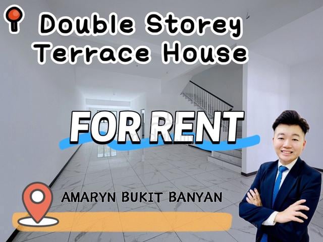 【FOR RENT】2 Storey Terrace House 📍Bukit Banyan Amaryn Nearby Amanjaya 1