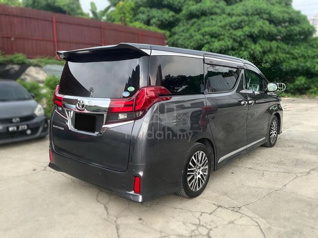 2015 Toyota ALPHARD 2.5 SC Sunroof 3 YRS WARANTY  - 2