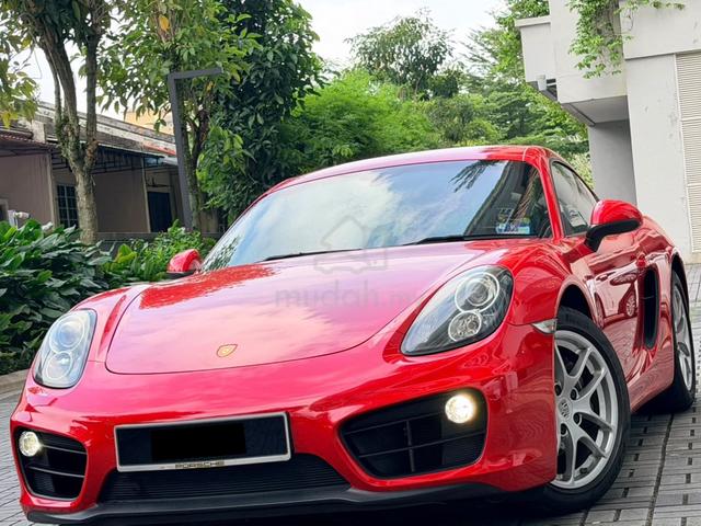 ONLY 76K KM⭐ Porsche CAYMAN 2.7 981 2014 REG 2019 - 1