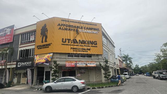 Ground Floor Corner Shop Lot for Rent @ Taman Seri Delima, Juru 2