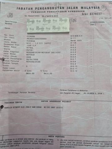 2008 Perodua MYVI 1.3 EZI (A)1own original mill km - 4