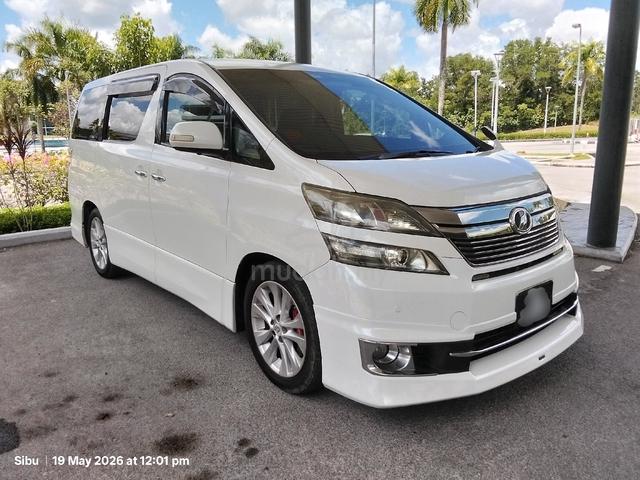 Register 2014 Toyota VELLFIRE 2.4 V (A) - 1