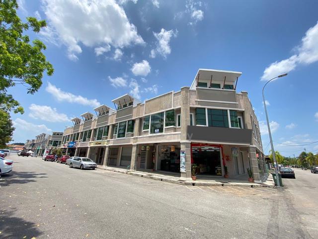 Facing Mainroad Corner Double Storey Shoplot Taman Krubong Utama 1
