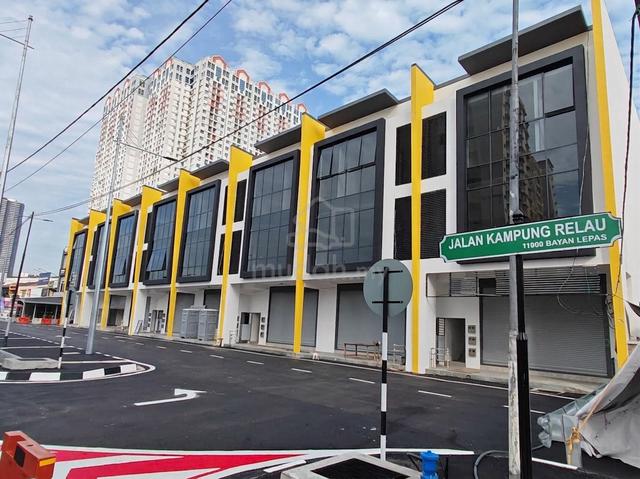 3Storey New Shop Lot Kampung Baru Relau Penang 1
