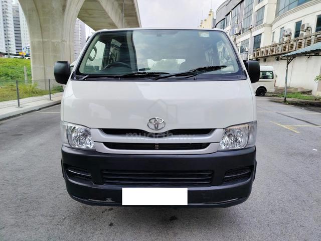 2010 Toyota Hiace 2.5 (M) Panel Van - 2