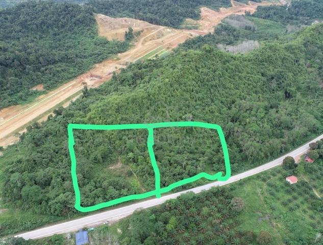 TANAH TEPI JALAN GUA MUSANG KE KL - Berhampiran Central Spine Road 1