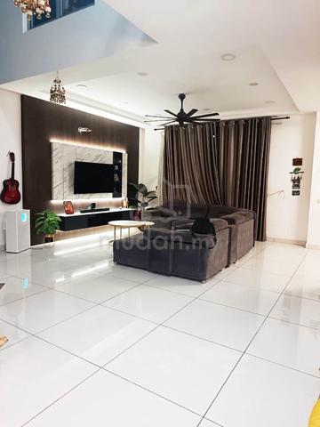2 Storey Superlink House @ Taman Sutera, Unblock View, Renovated 1