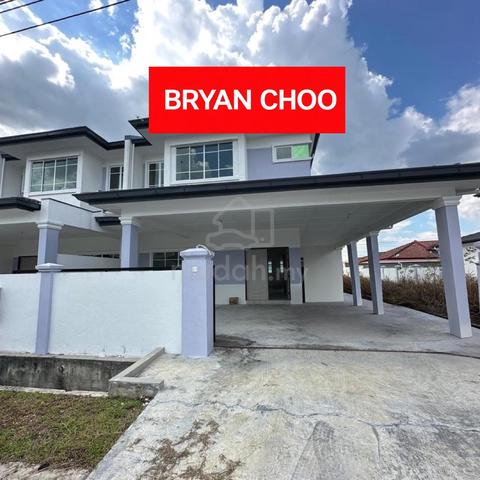 DOUBLE STOREY CORNER HOUSE FOR RENT At TAMAN BERLIAN KUCHING SARAWAK 1