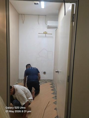 SUPPLY INSTALL VINYL l 3mm l thick l design kayu l - photo 5 of 6
