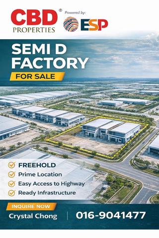 Factory For Sale @ Senawang Freehold Area 1