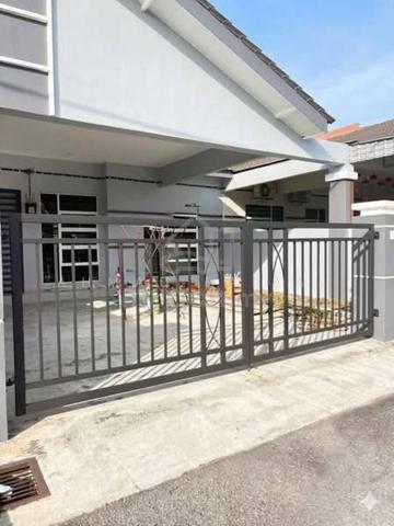 FULL LOAN Single Storey Terrace Sutera Wangi Batu Berendam Cornerlot 1