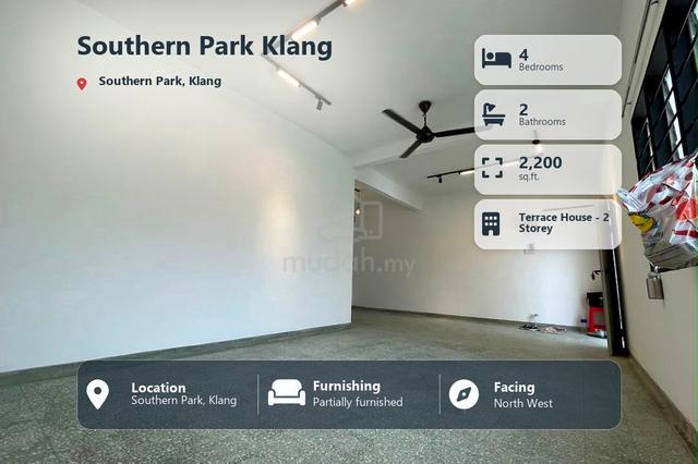 4R2B Double Storey House @ Southern Park, Klang 1